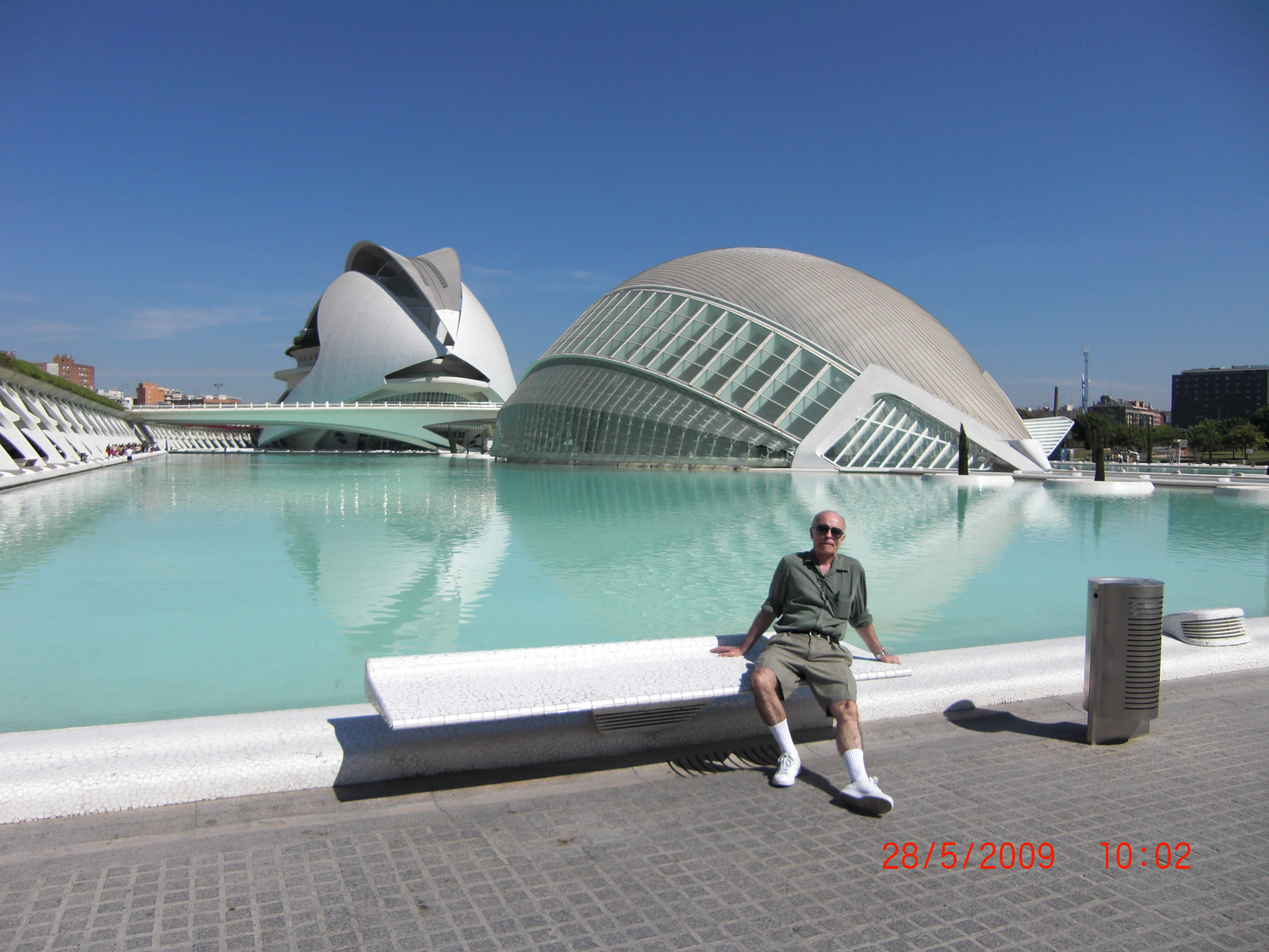 Felix Alba-Juez at the City of Arts and Sciences in Valencia in 2009